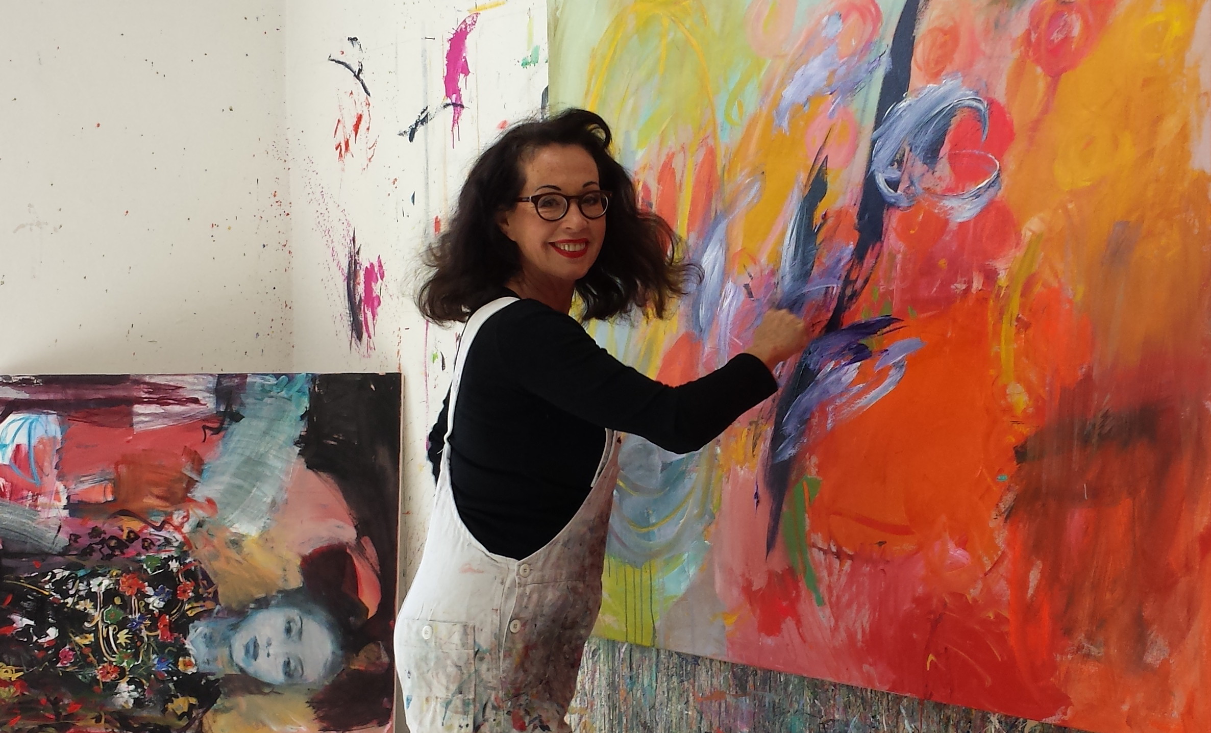 2019, Malkurs in der Kunstakademie EigenArt