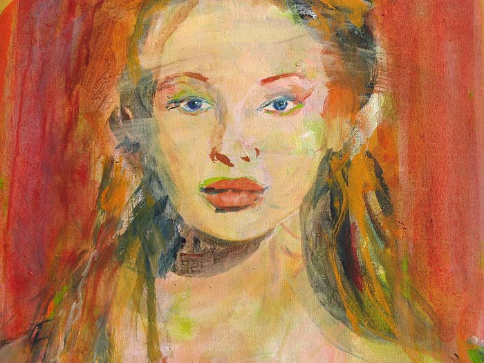 2015, Malen auf der Fraueninsel