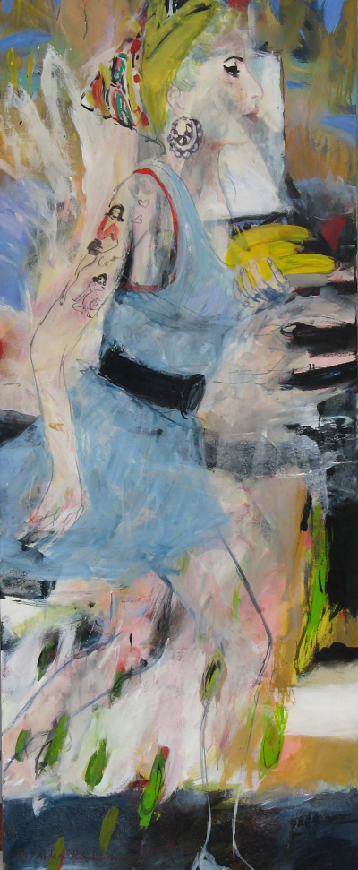 321 Amy With Bananas 170x70