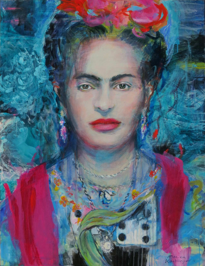 501 Frida Mit Wuerfel 130x100 2016