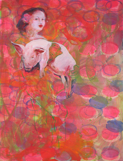 556 Pretty Piggy 145x110 2012