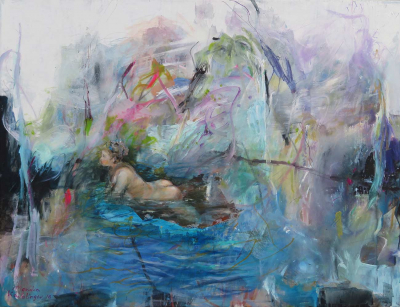 666 Nymphe 100x130 2018