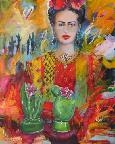 669 Frida Mit Salz Und Pfeffer 100x80 2017