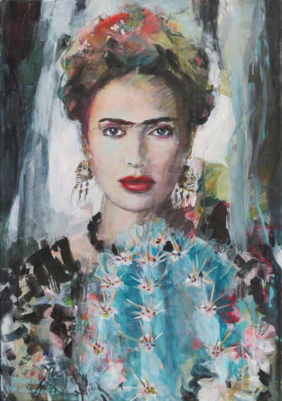 706 Salma Mit Kaktus 100x70 2020