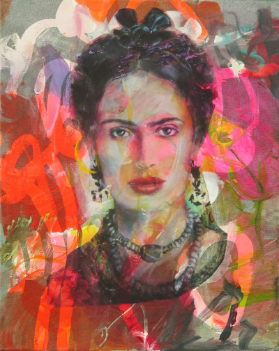 777 Frida Dunkelrot 50x40 2022