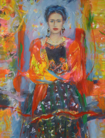 791 Frida Mit Schwarzem Rock 145x110 2023