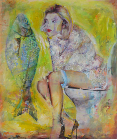 819 Pretty Fishy 120x100 2025